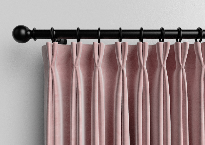 Ultra Luxe Velvet, Pink Orchid - Made to Measure Curtains - Image 10